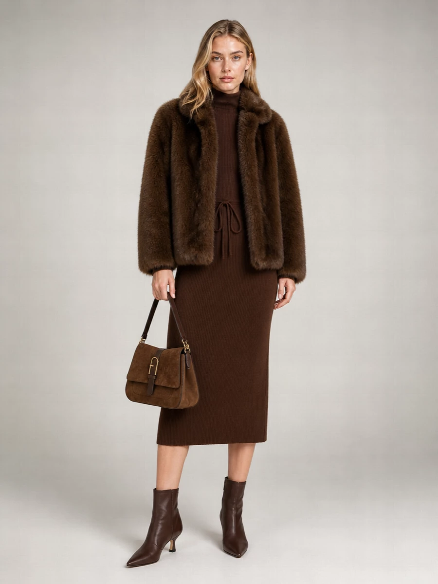 Dunst faux fur jacket