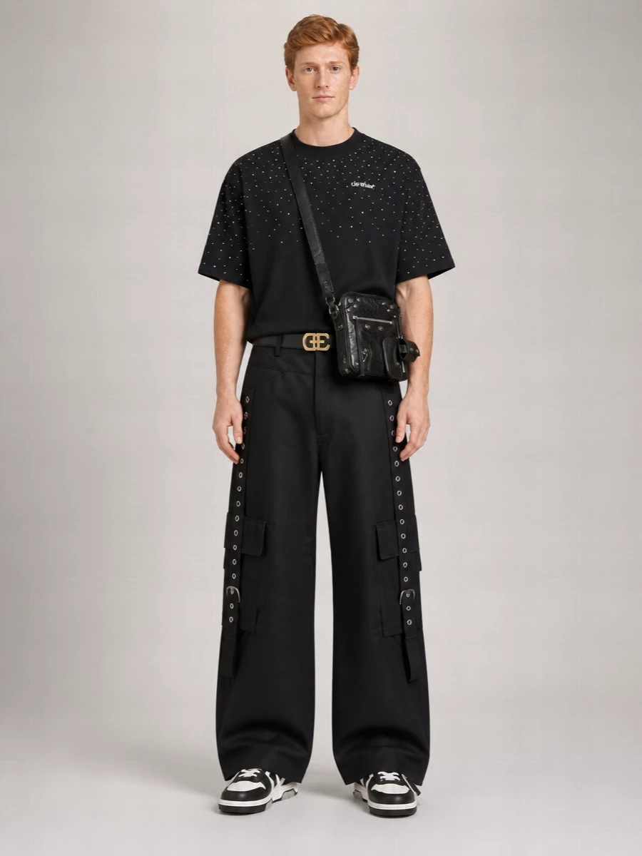 Off-White Short-Sleeve T-Shirt