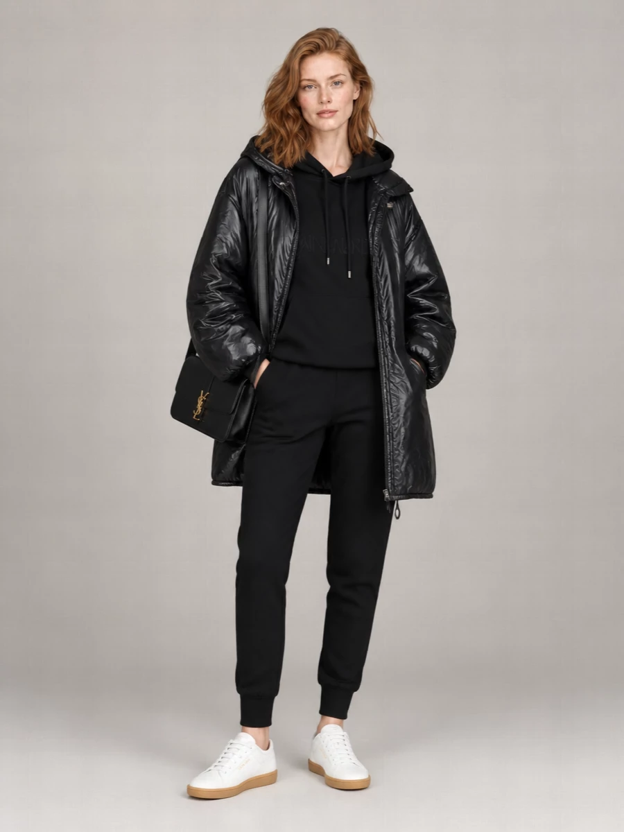 Saint Laurent Nylon Windbreaker Jacket