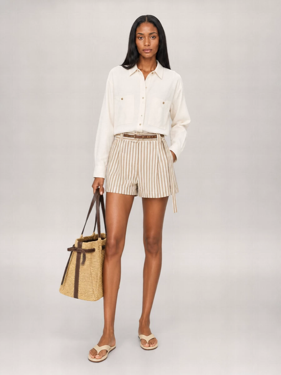 Iro Cropped Trousers