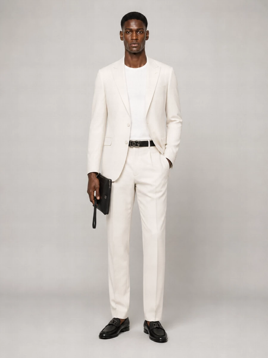 Dolce&Gabbana Virgin Wool Single-Breasted Blazer