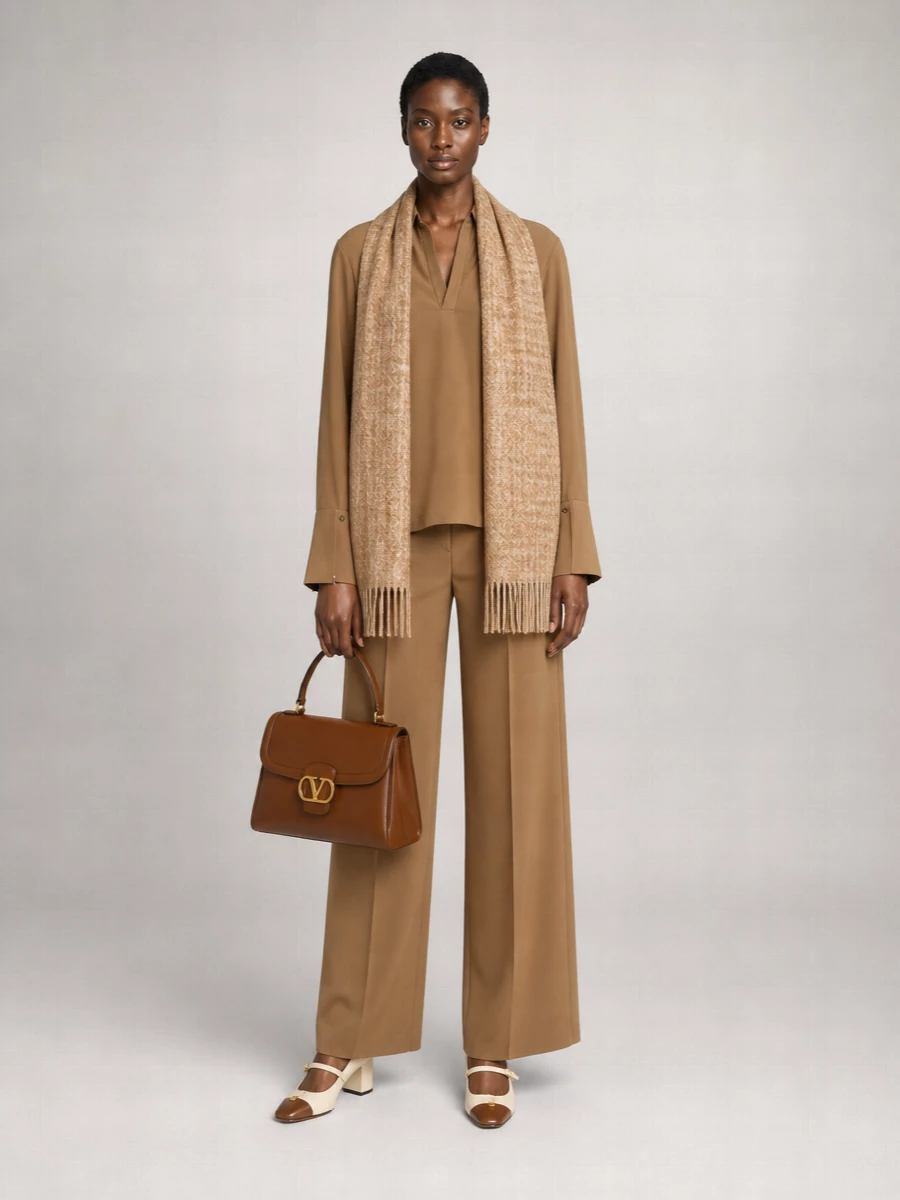 Max Mara Silk Stretch Dover Blouse