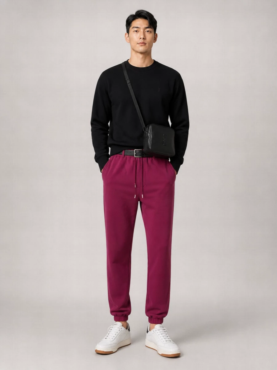 Saint Laurent Cotton Track Pants