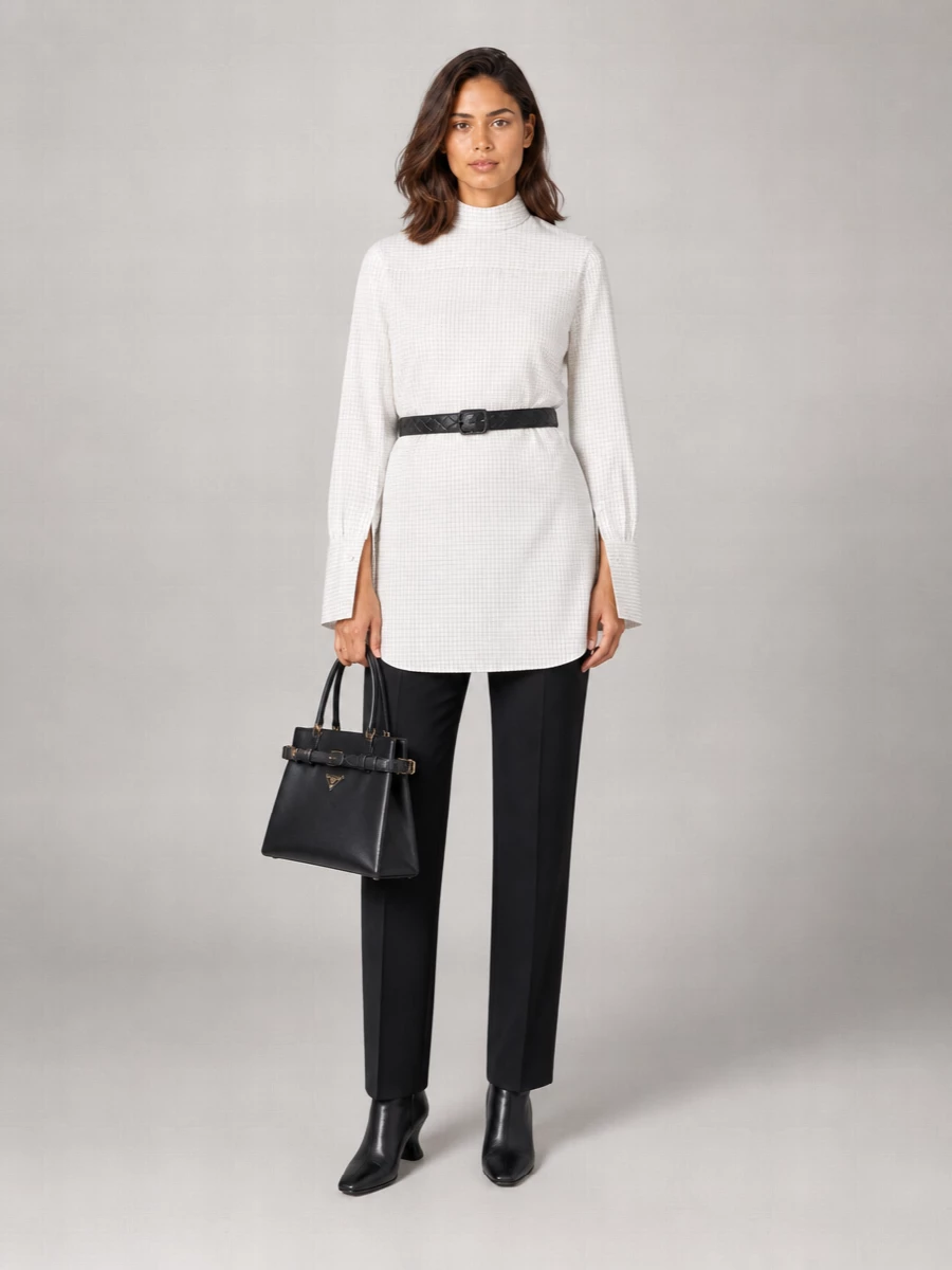 Dries Van Noten Wool Straight-Leg Trousers