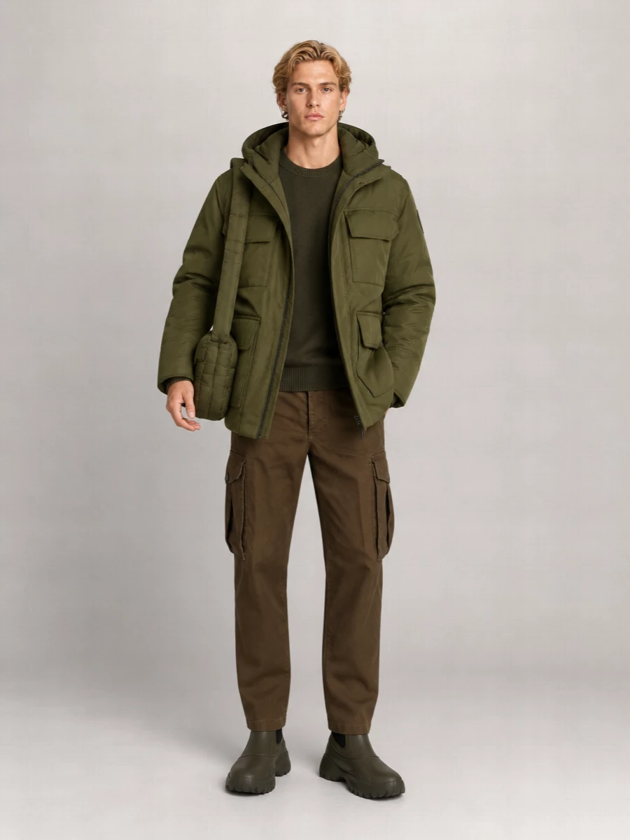 Canada Goose Cotton Hooded Down Parka