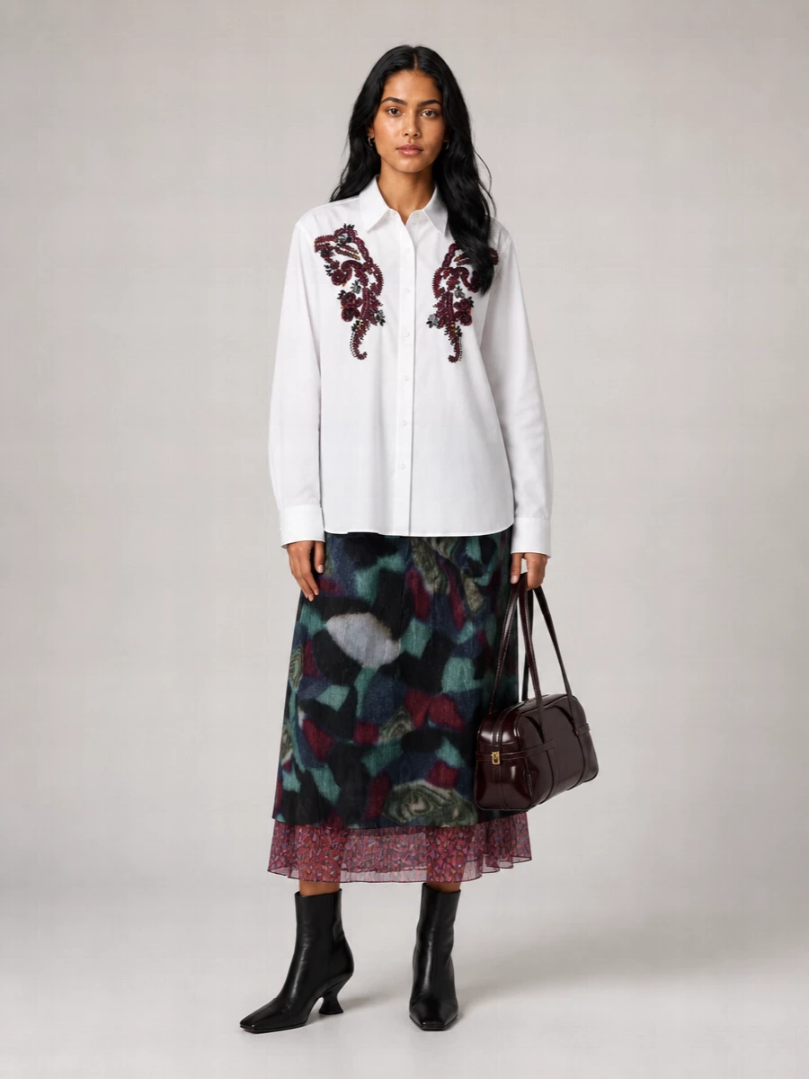 Dries Van Noten High-Rise Skirt