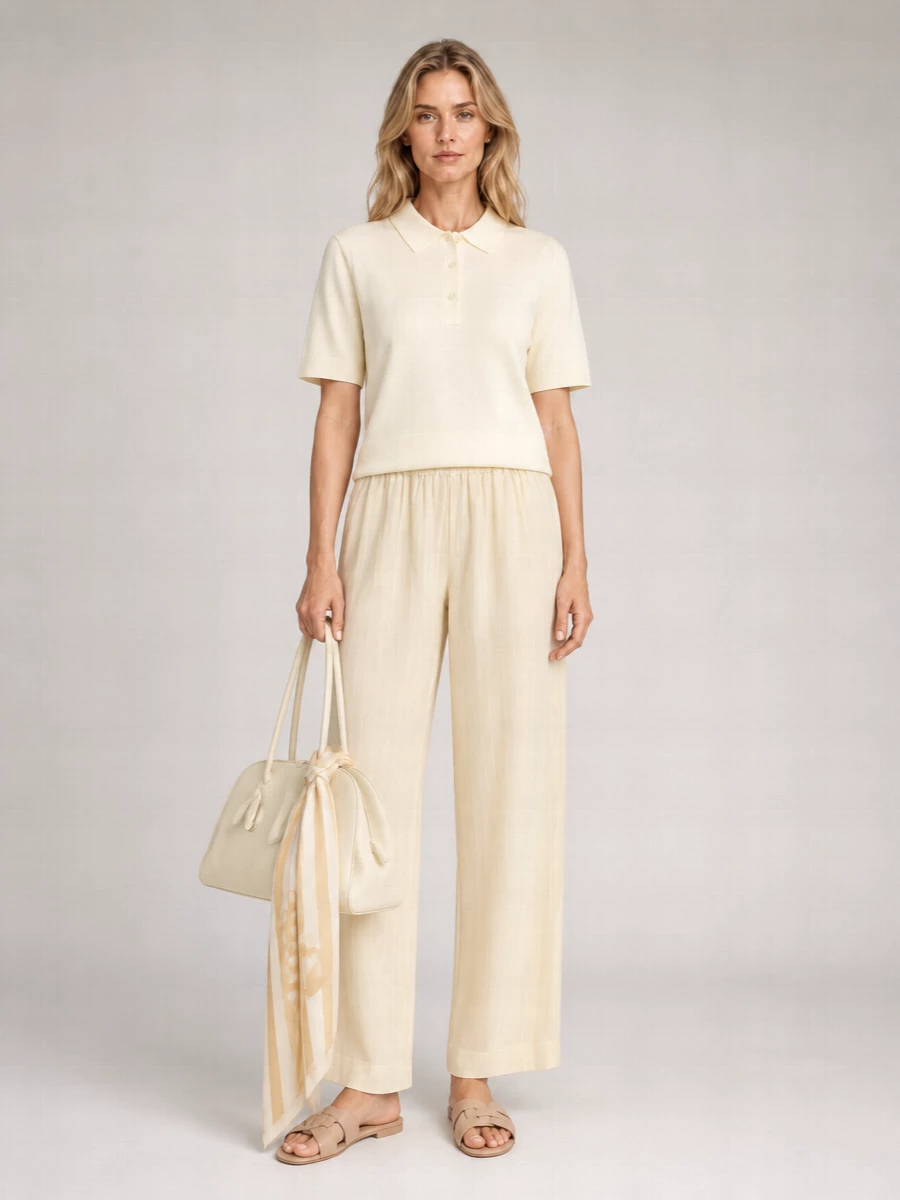 Loulou Studio Silk Wide-Leg Pyjama Bottoms