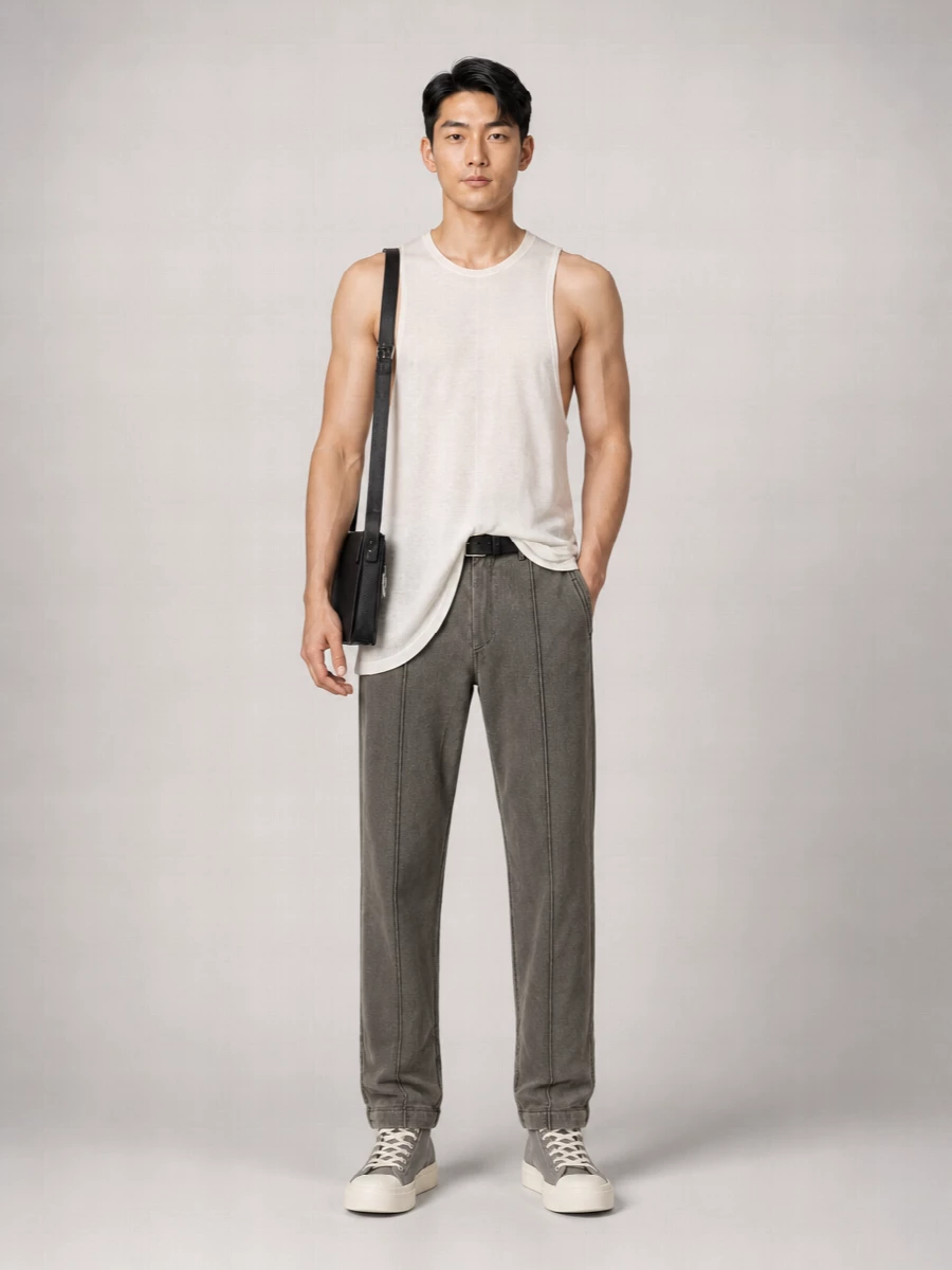 Rick Owens Ribbed Tank Top