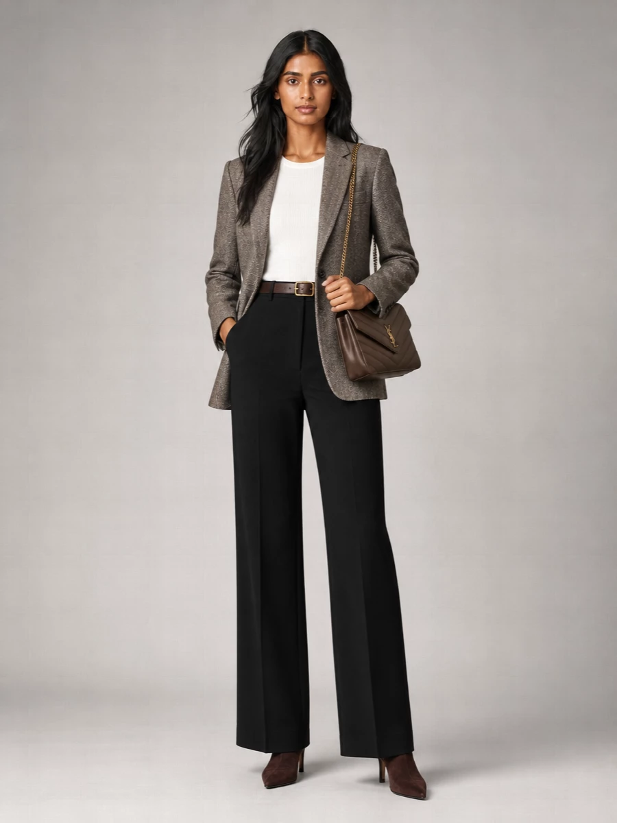 Saint Laurent Loulou Large Leather Shoulder Bag