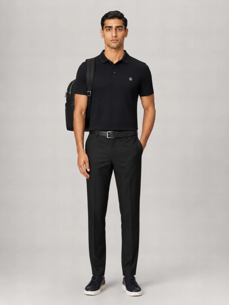 Boss Mercerized Cotton Short-Sleeve Polo Shirt