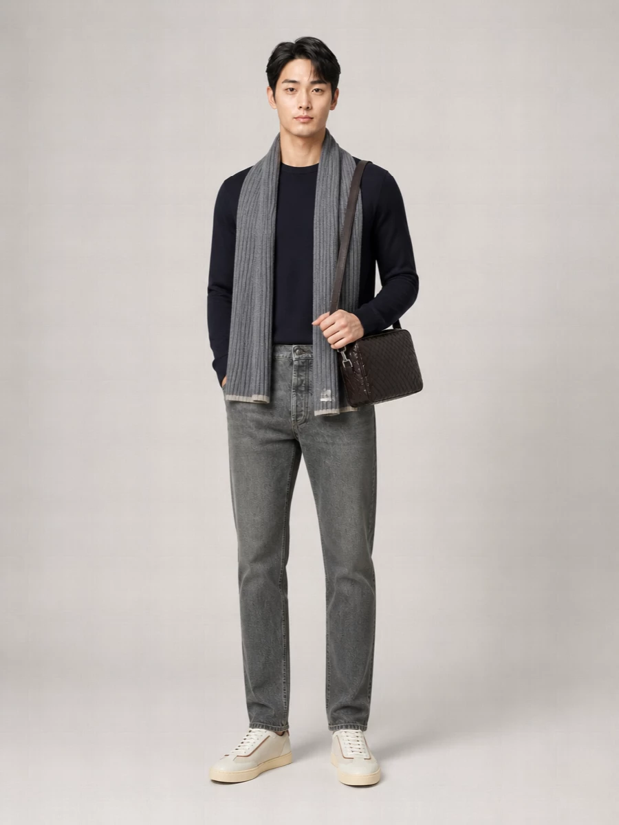 Brunello Cucinelli Denim Straight-Leg Jeans