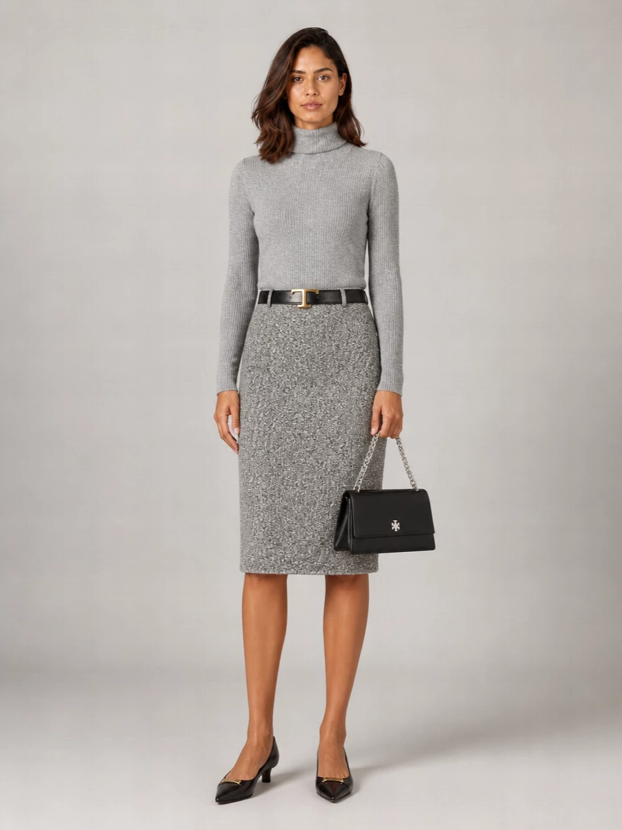 Tory Burch Kira Lamb Leather Shoulder Bag