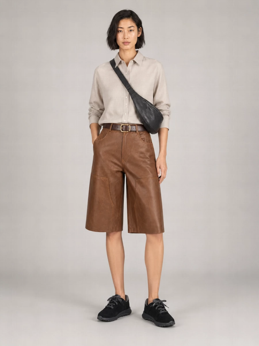 Lemaire Buffalo Leather Quiver Belt Bag
