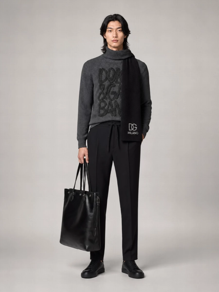 Dolce&Gabbana Virgin Wool Turtleneck Sweater