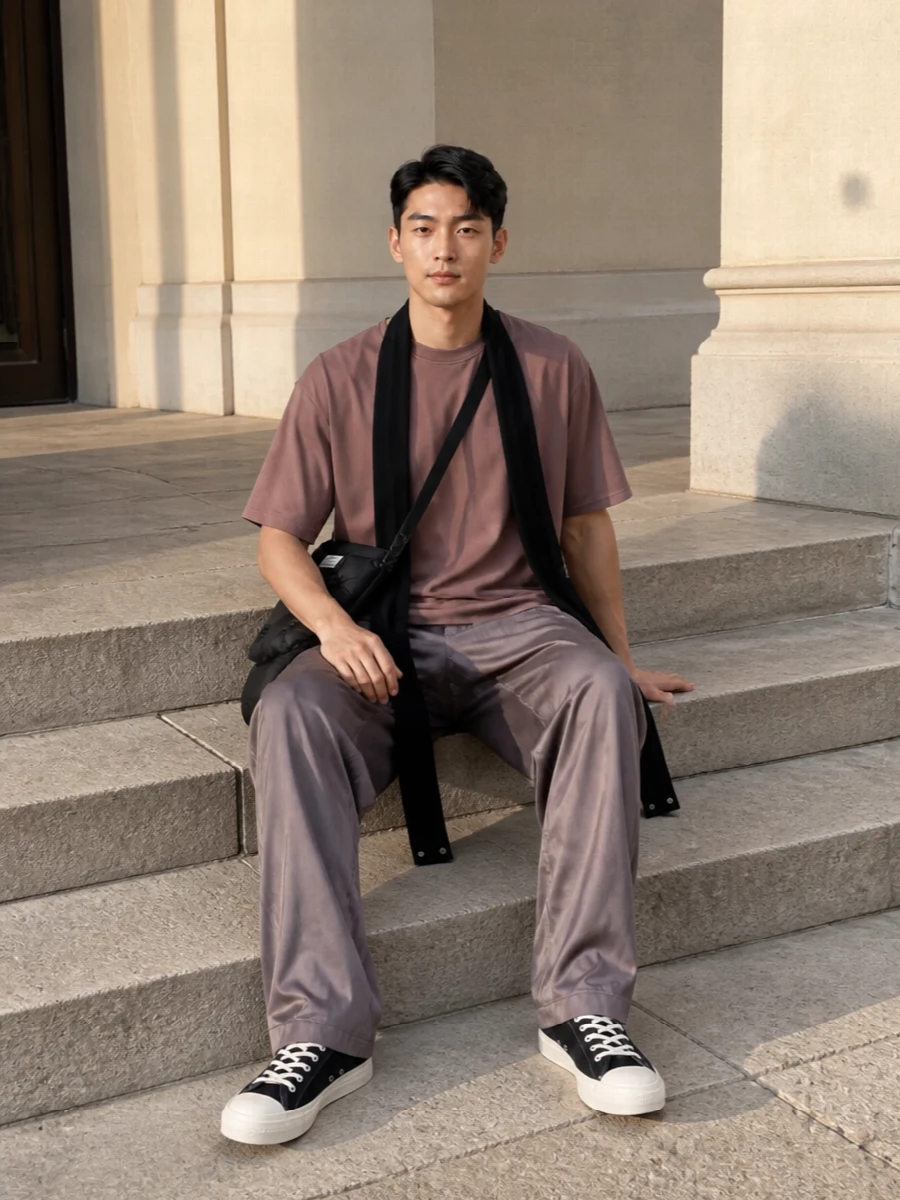 Rick owens tee mm6 trousers drkshdw sneakers