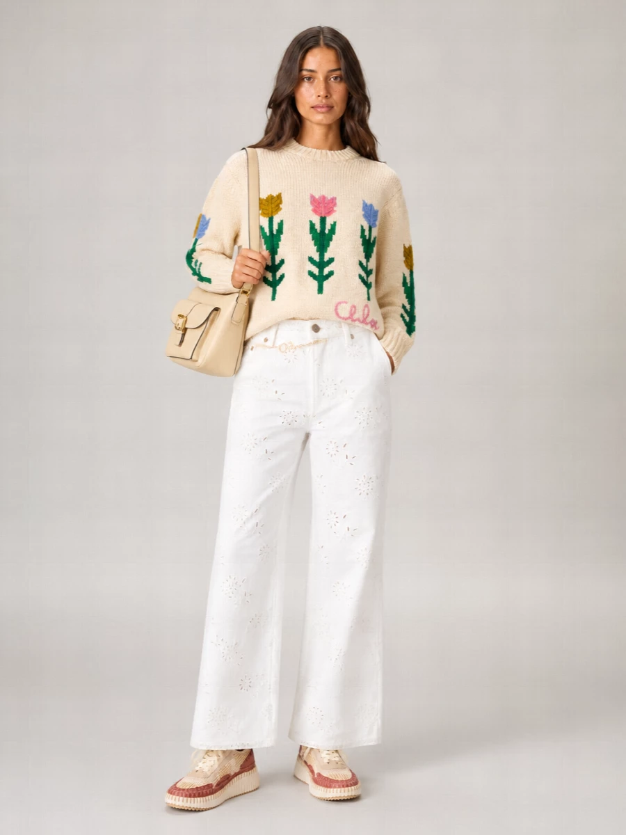 Chloé Oversized Virgin Wool Jumper