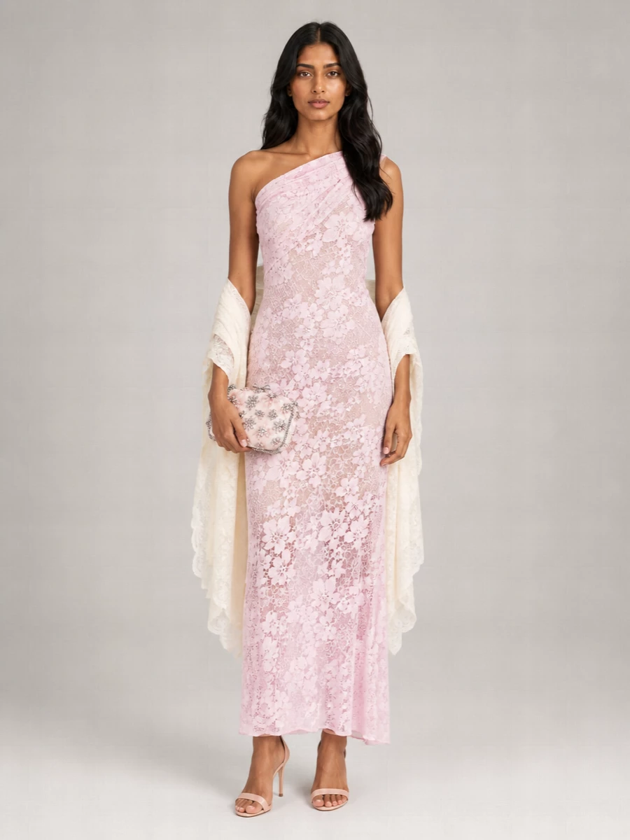 Self-Portrait Lace Midi Dress