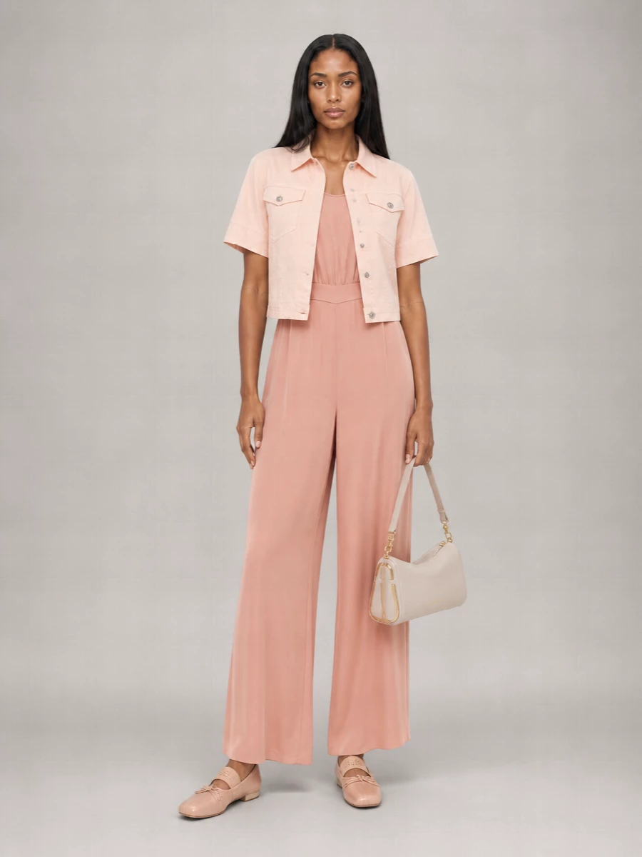 S Max Mara Cotton Fitted Shirt Jacket