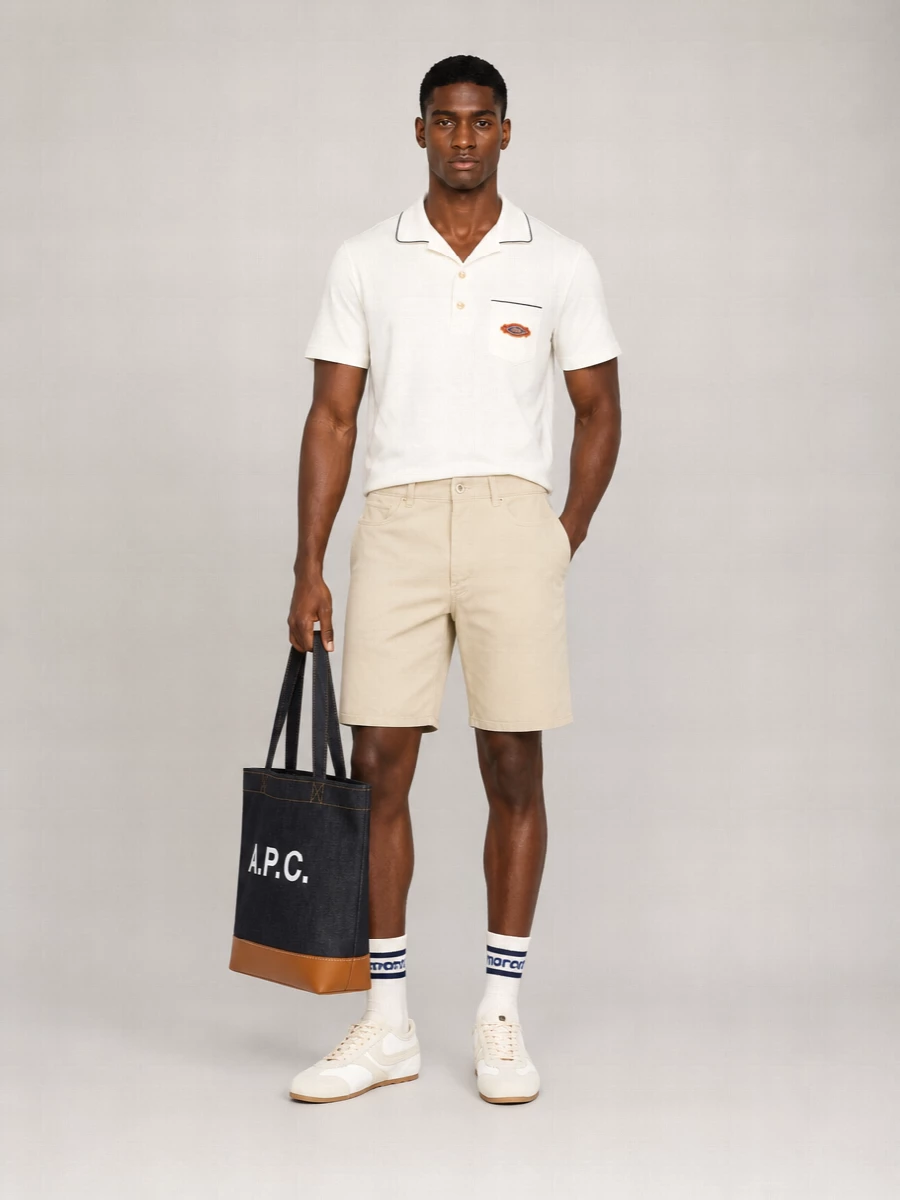 Drôle De Monsieur Cotton Polo Shirt