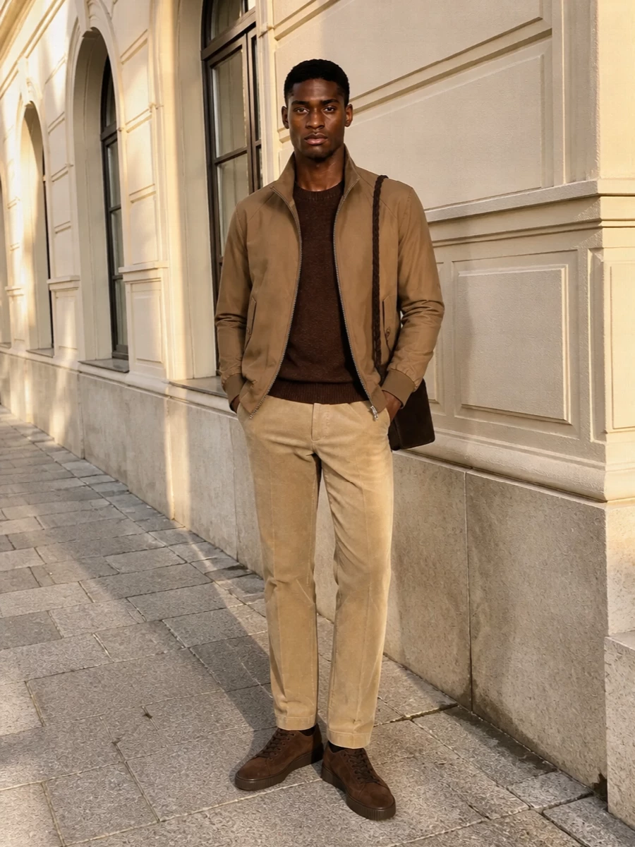 Baracuta harrington pt torino corduroy hogan