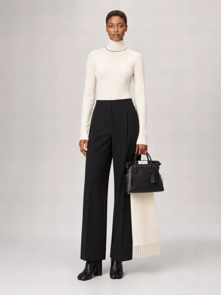 Maison Margiela Ribbed Turtleneck Jumper