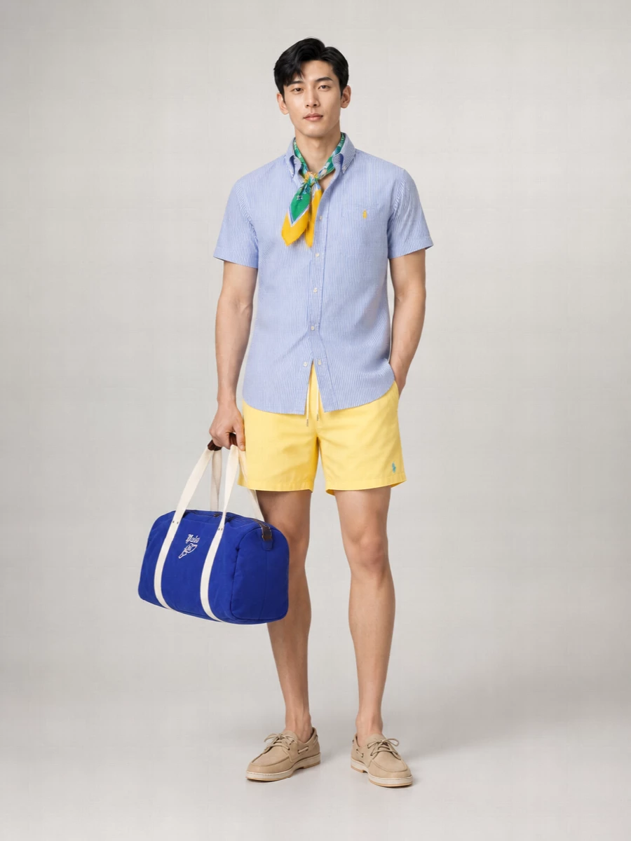 Polo Ralph Lauren Logo-Print Swim Shorts