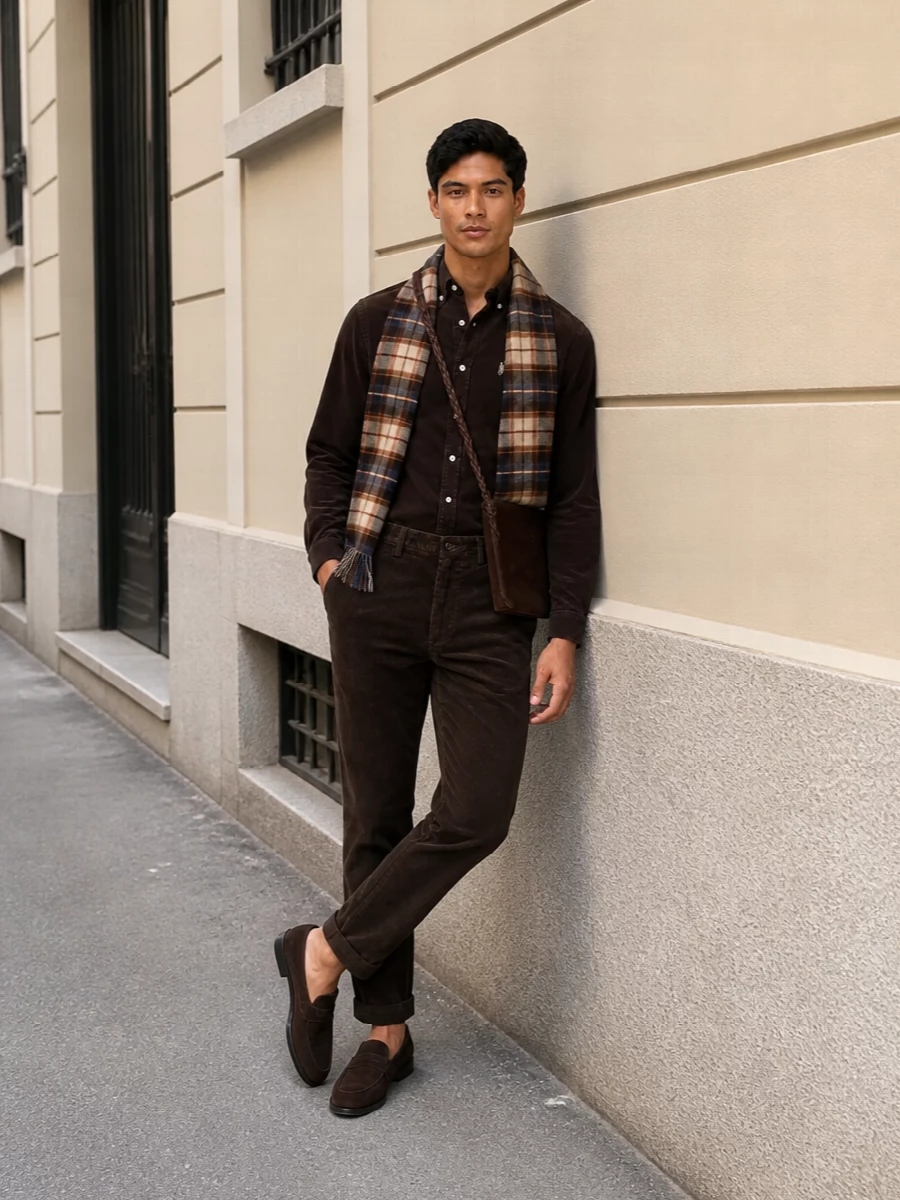 Polo ralph lauren corduroy shirt tods loafers