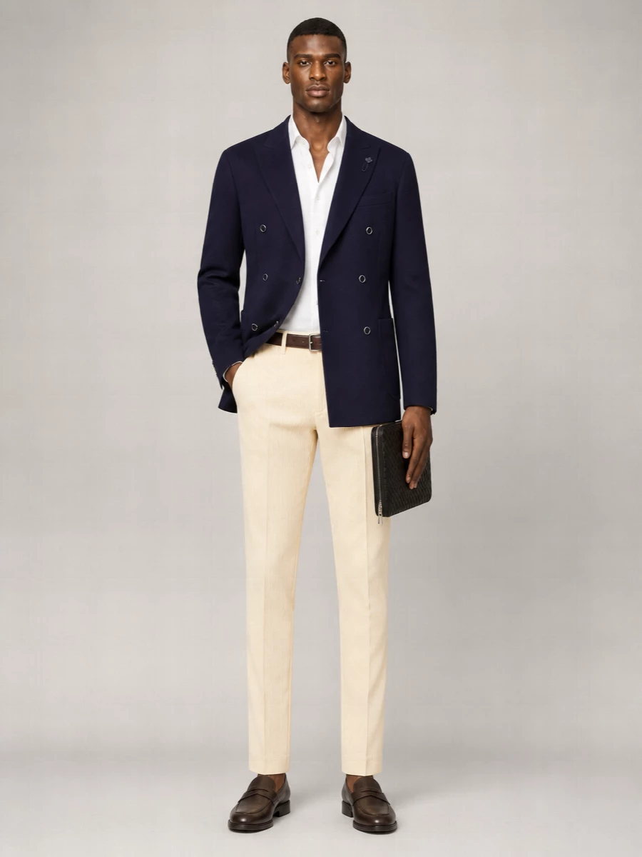 Lardini corduroy tailored trousers