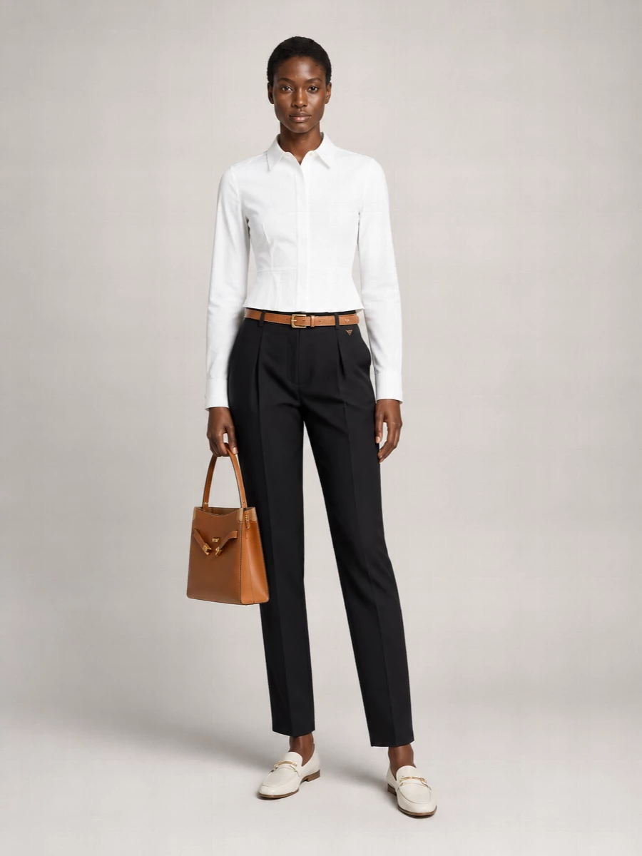 Tory Burch Lee Radziwill Small Leather Tote Bag