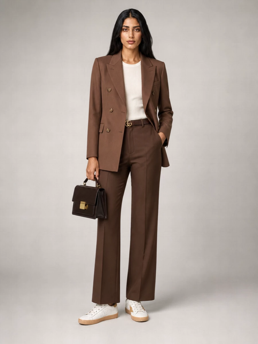 Golden Goose Virgin Wool Double-Breasted Blazer