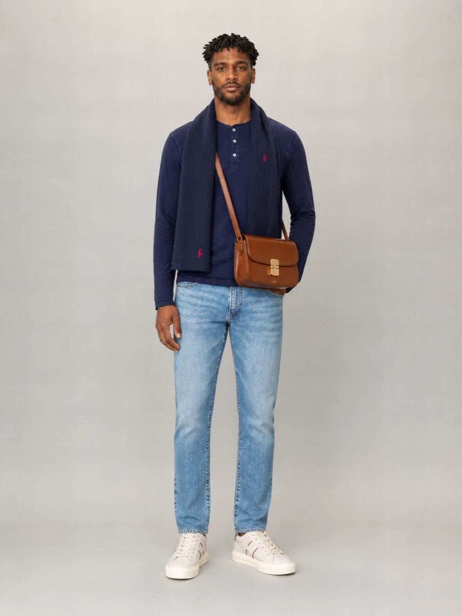 Polo Ralph Lauren Cotton Long Sleeve Crew Neck T Shirt
