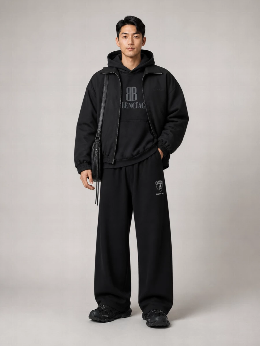 Balenciaga Padded Zip Jacket