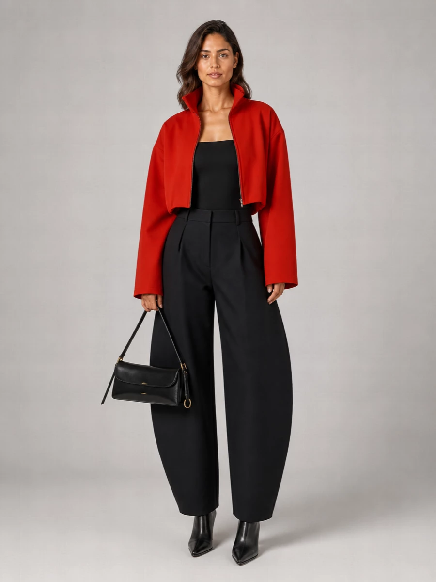 Alaïa Cotton Bomber Jacket