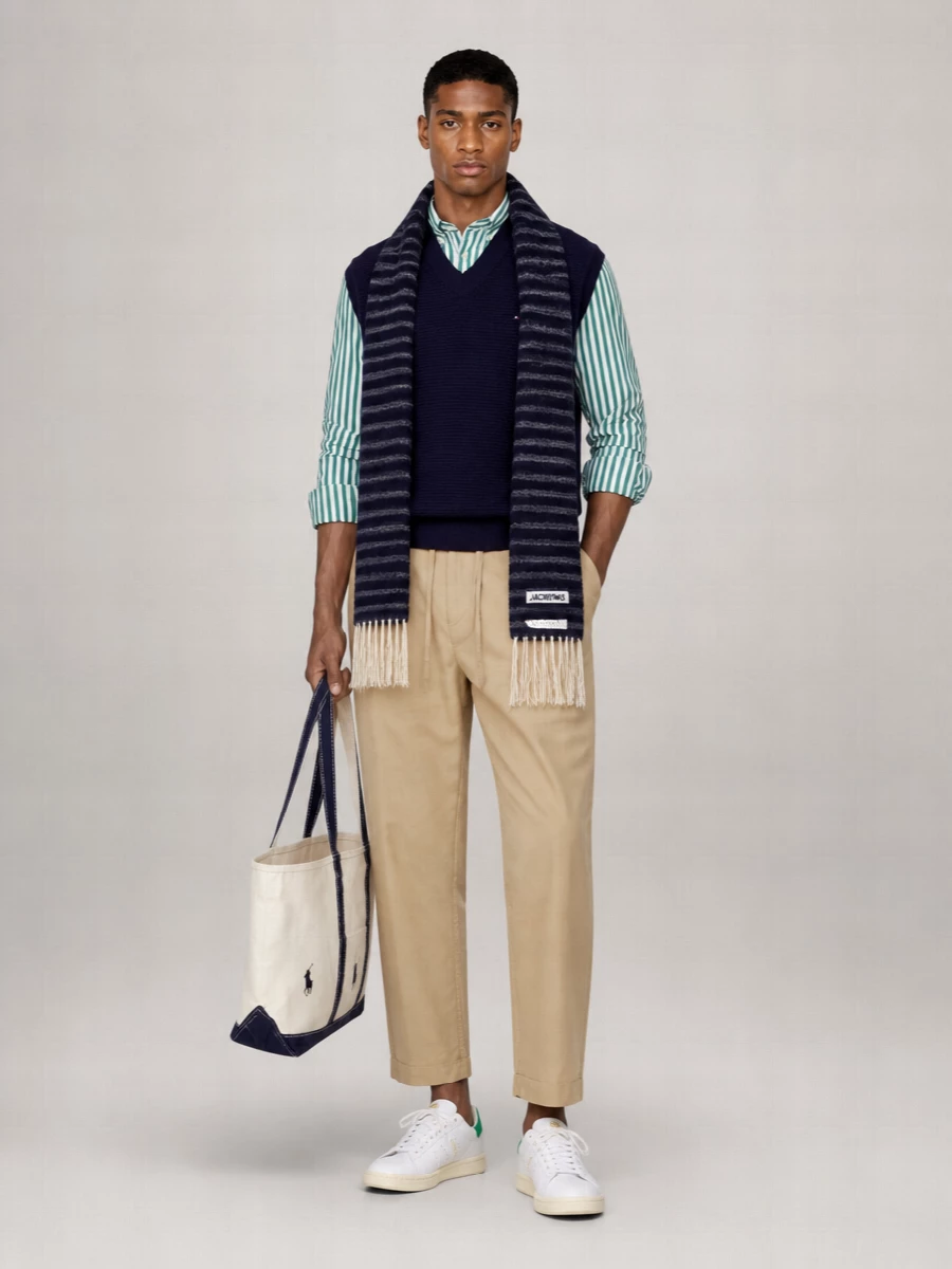 Jacquemus Striped Alpaca Scarf