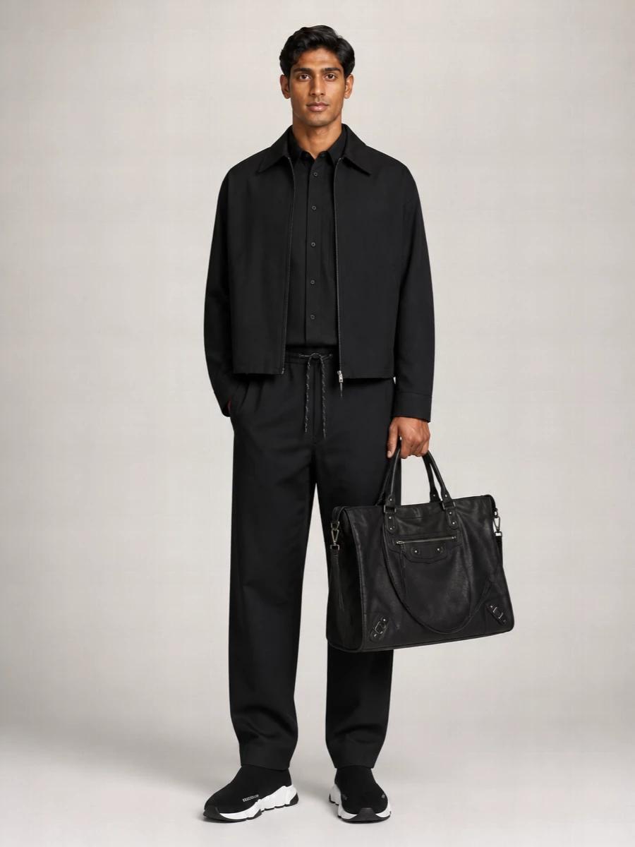 Balenciaga Cotton Bb Garderobe Jacket