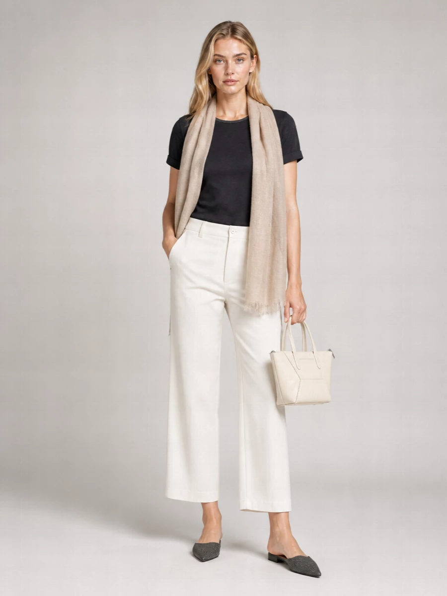Brunello Cucinelli Crew Neck T-Shirt Rolled Cuffs