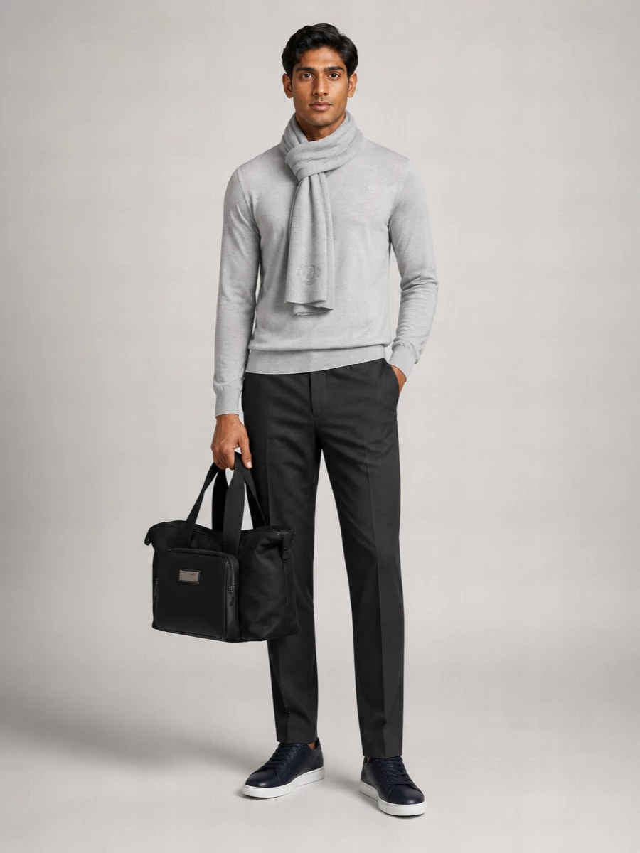 Dolce&Gabbana Wool Crew Neck Sweater