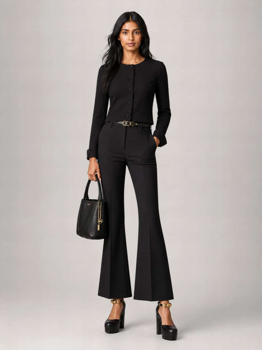Chloé Leather Platform Pumps