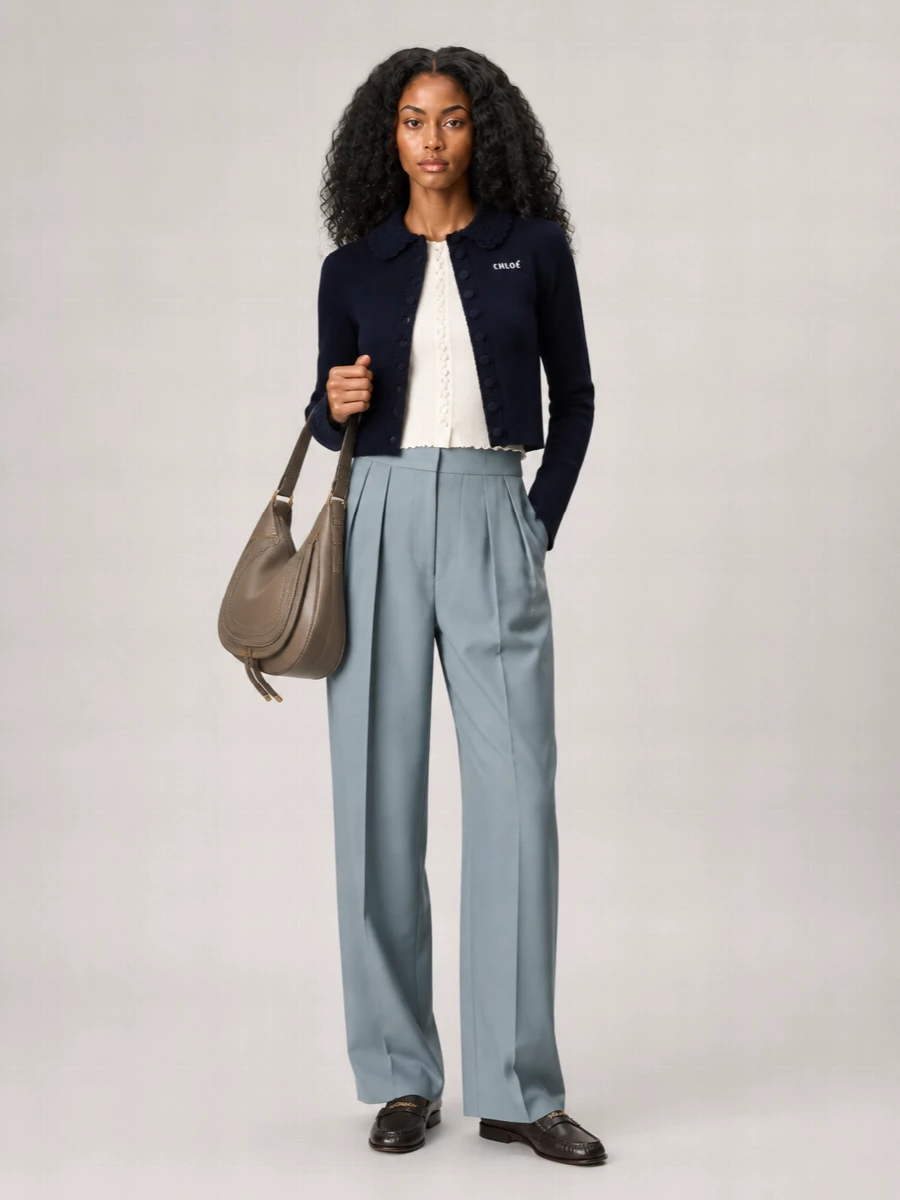 Chloé Marcie Leather Shoulder Bag