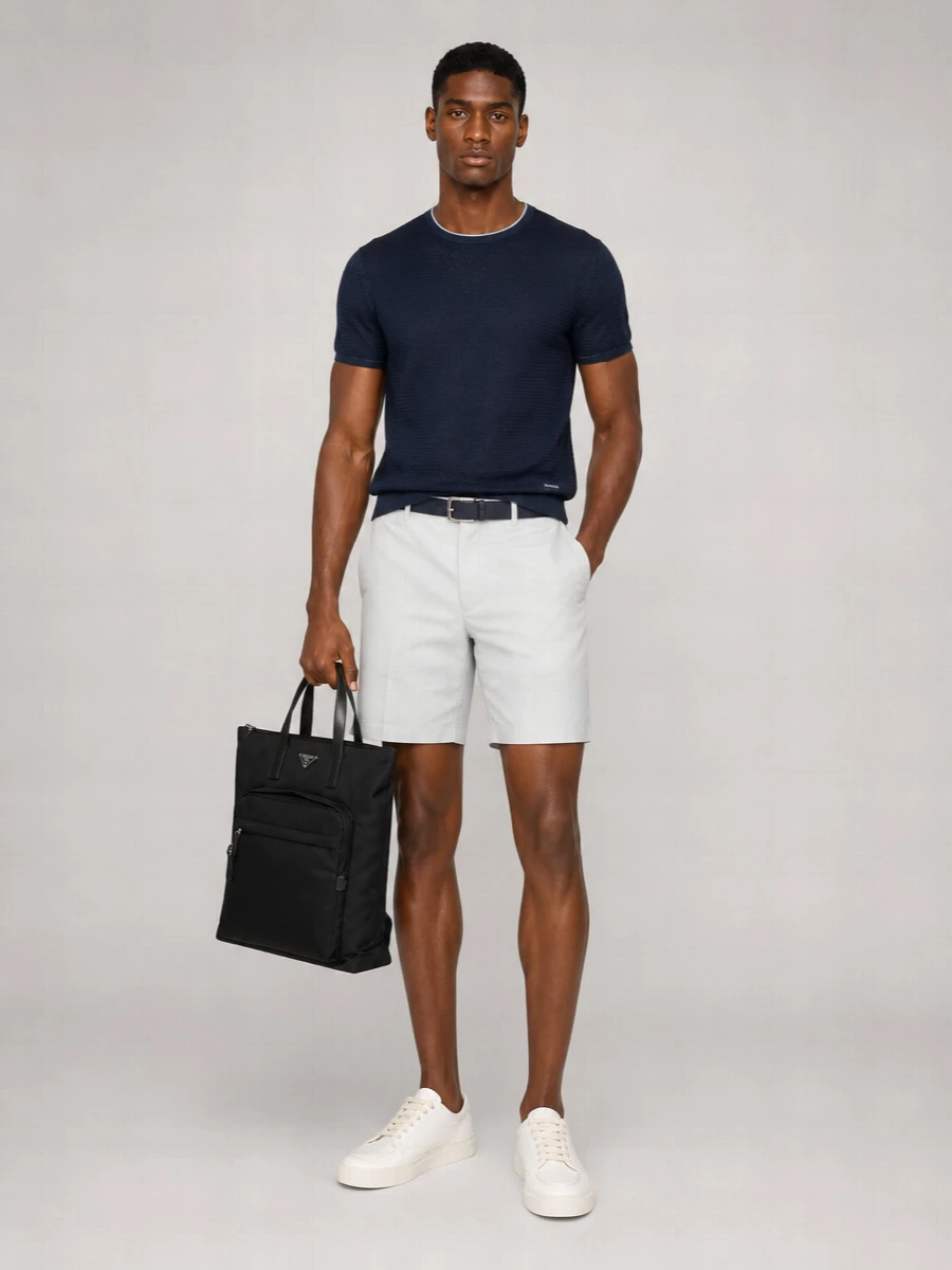 Prada Silk Crew Neck Sweater