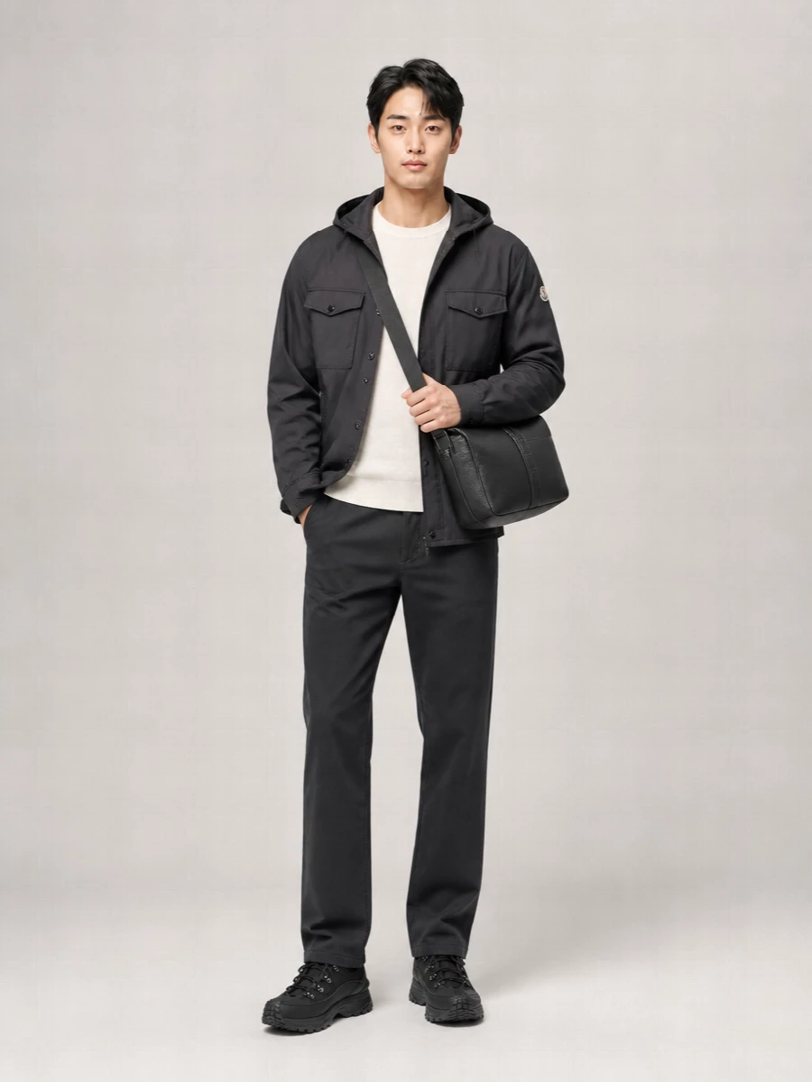 Moncler Down Hooded 2-In-1 Jacket
