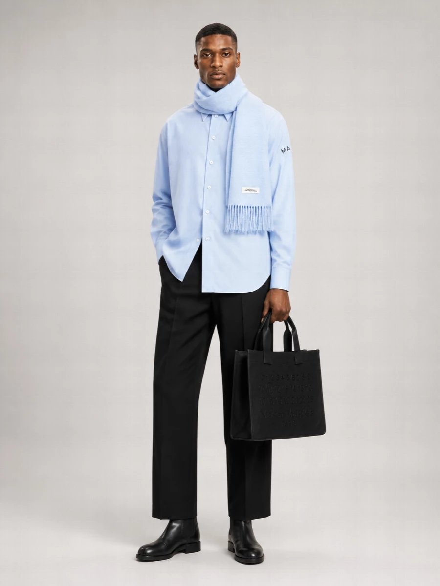Mm6 Maison Margiela Cotton Poplin Shirt