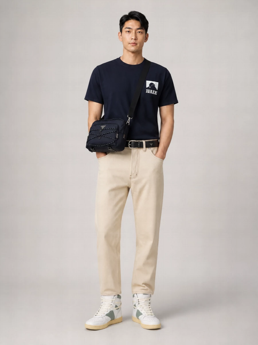 Rhude Logo Print T-Shirt