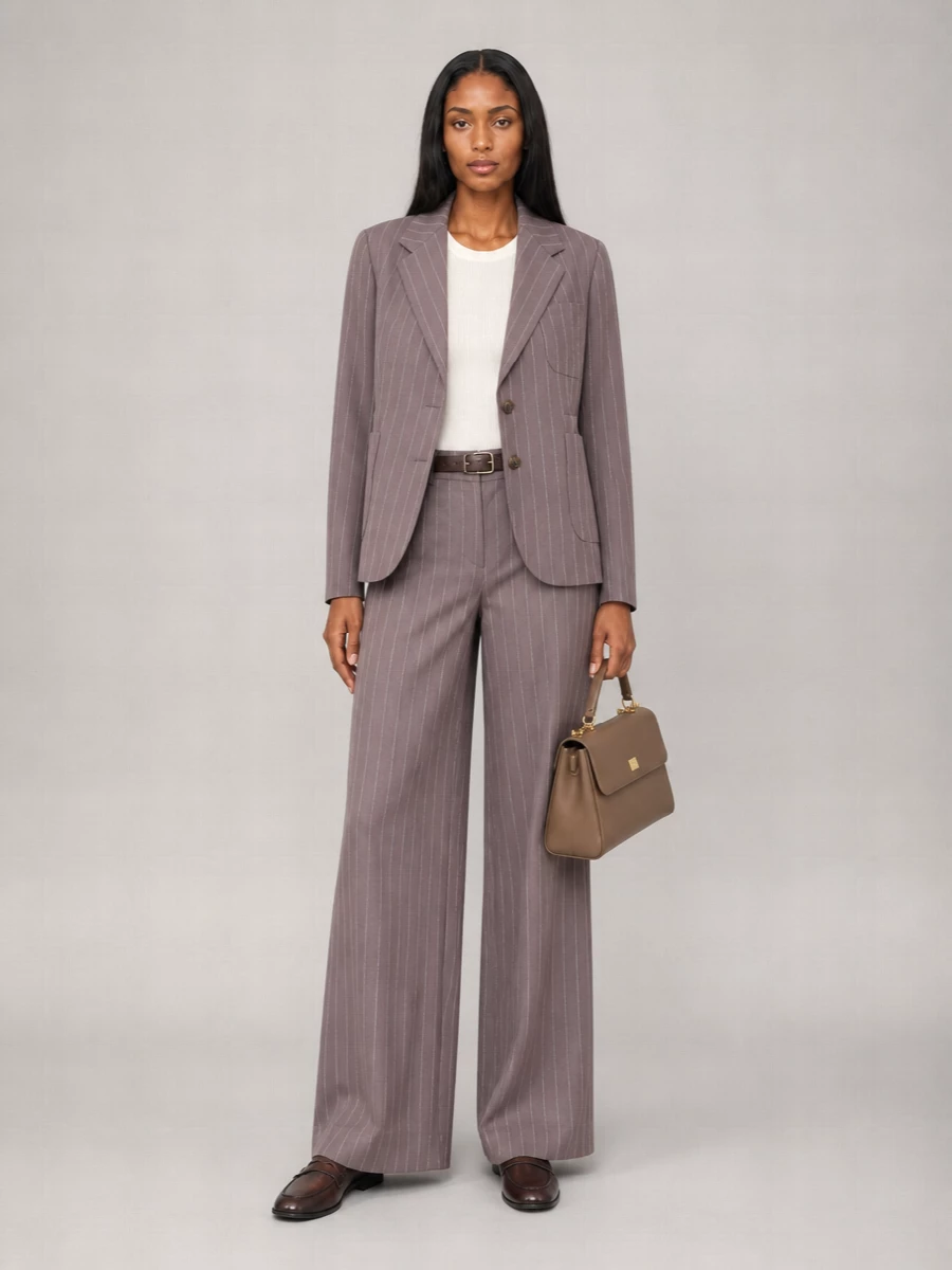 Dries Van Noten Embroidered Wide-Leg Trousers