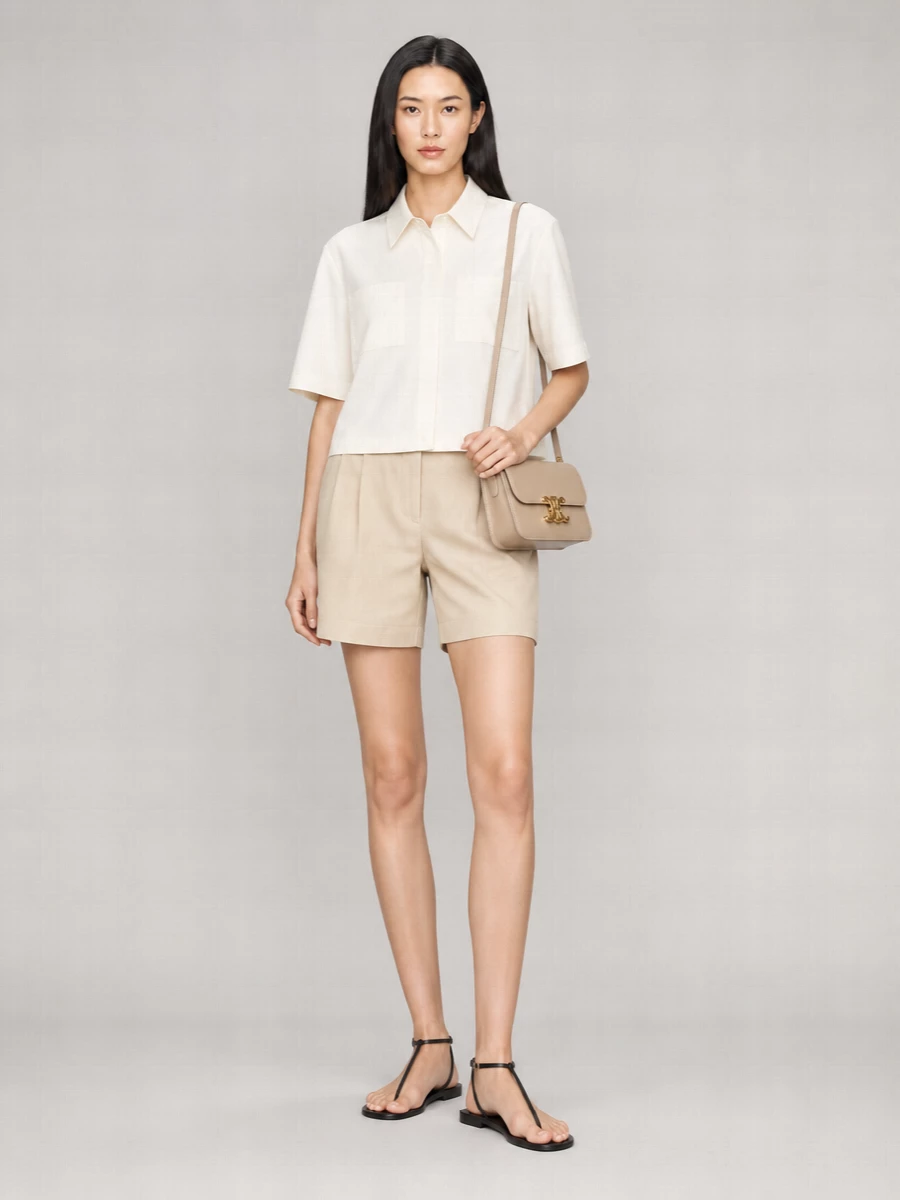 Brunello Cucinelli Knee-Length Baggy Shorts