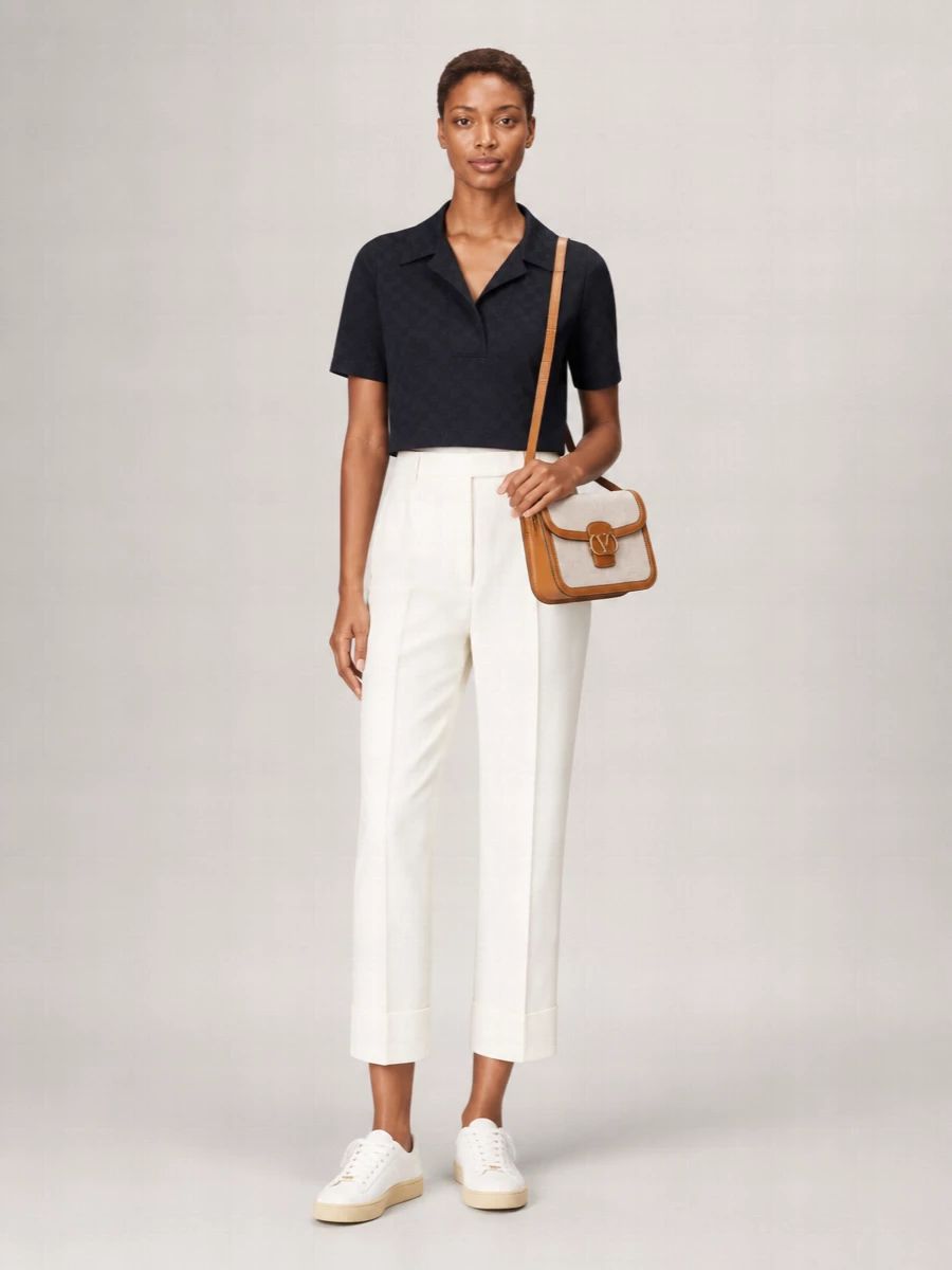 Valentino Garavani Leather Low-Top Sneakers