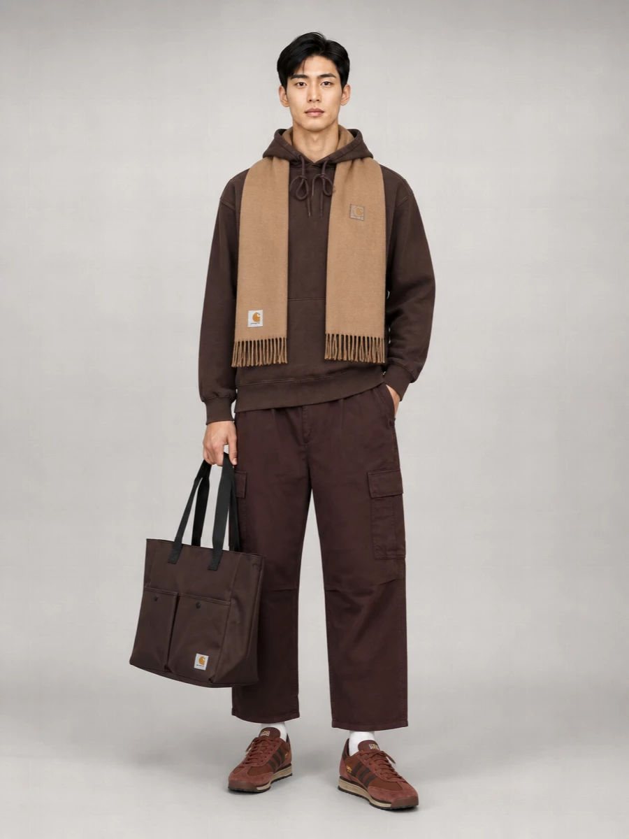 Carhartt Wip Hooded Vista Cotton Sweatshirt