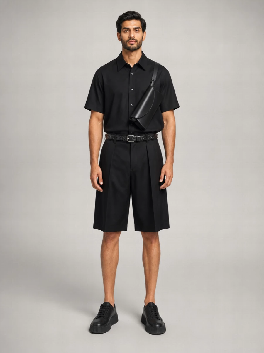 Studio Nicholson Cotton Linen Shirt