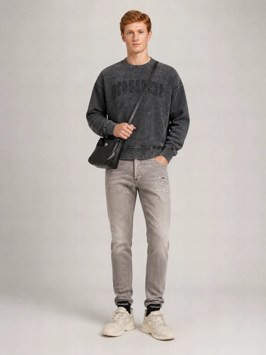 Dsquared2 Denim Destroyed Skater Jeans