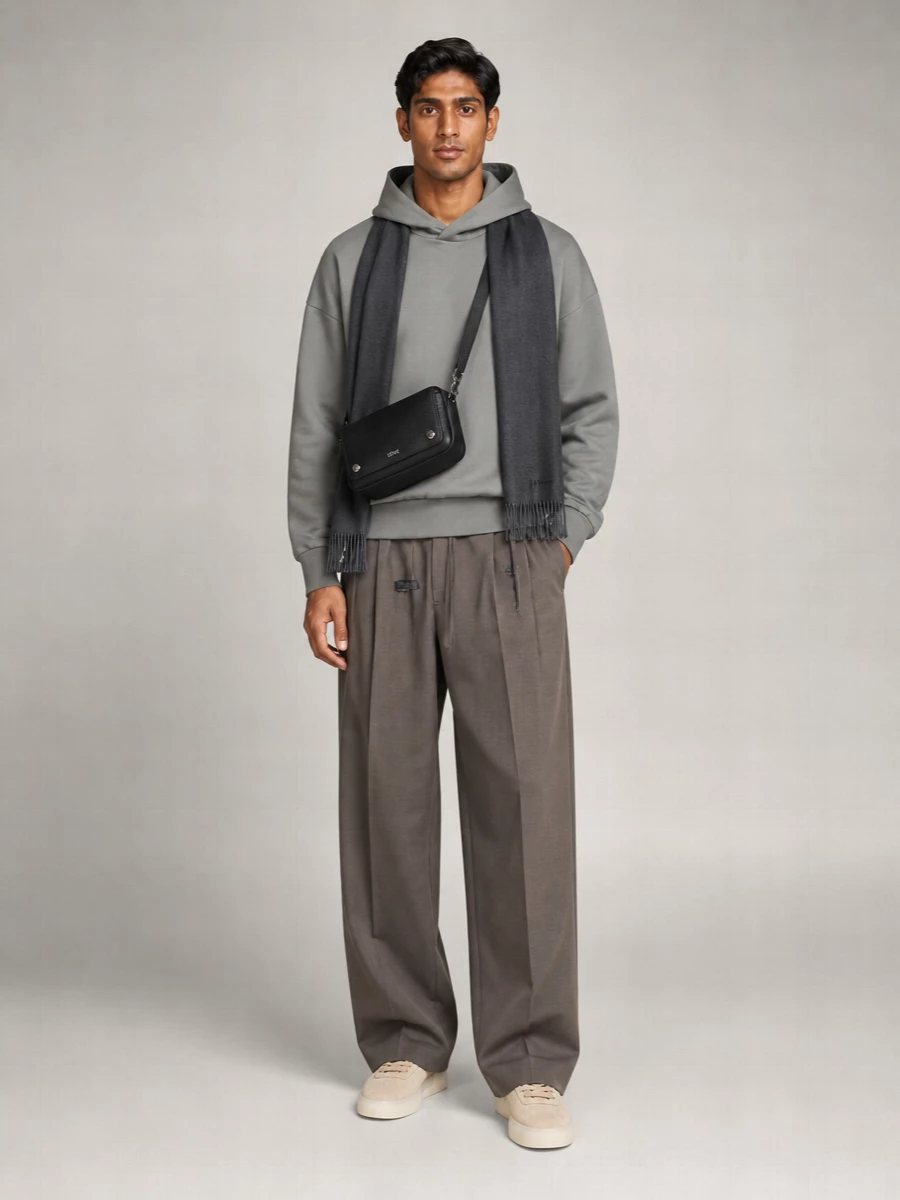 Loewe Calfskin Pebble Messenger Bag